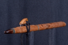 Maple Burl Native American Flute, Minor, Mid G-4, #R9Da (2)